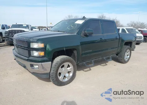 2015 Chevrolet Silverado 1500 1Lt из США, поврежденный, VIN 3GCUKREC1FG131901